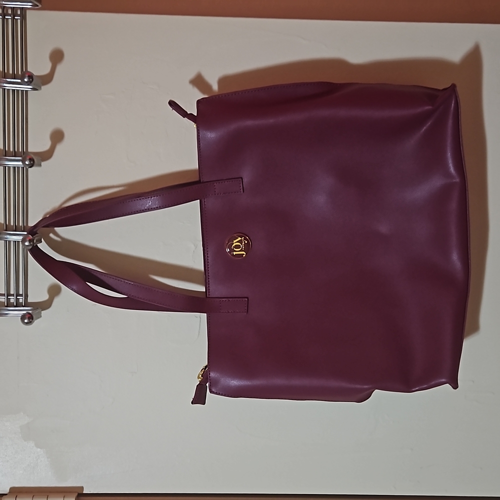 NWOT Joy Mangano Bag Color Burgundy
